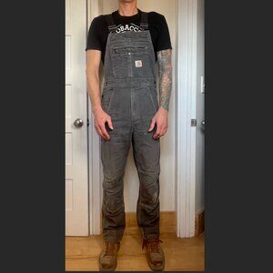 Carhartt Rugged Flex® Relaxed Fit Canvas Bib Overall